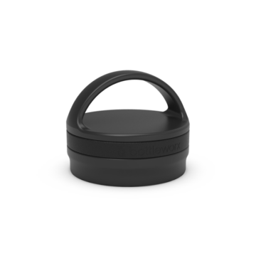 Bottleworx insulated Loop Lid with durable handle, default lid for insulated bottles, keeps drinks hot or cold, great for travel