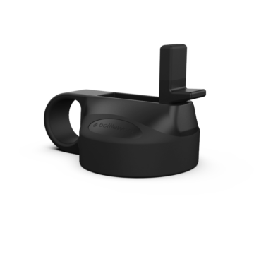 Bottleworx Black Straw Lid