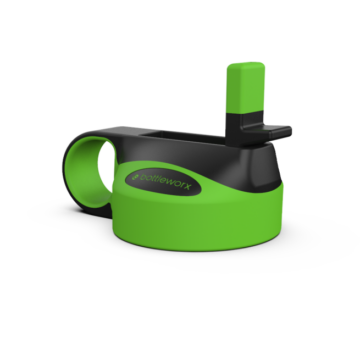 Bottleworx Green Straw Lid