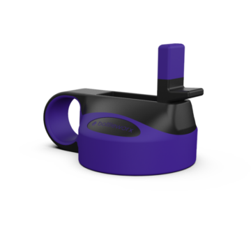 Bottleworx Blue Straw Lid