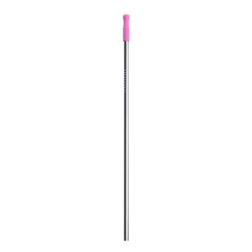 Bottleworx Stainless Steel Straw - Pink