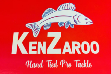 Kenza Pro Tackle company logo - Canadian father-and-son fishing gear brand specializing in premium fishing tackle, fishing lures, bait spinners, and chatterbaits for bass, pike, walleye, and trout fishing.