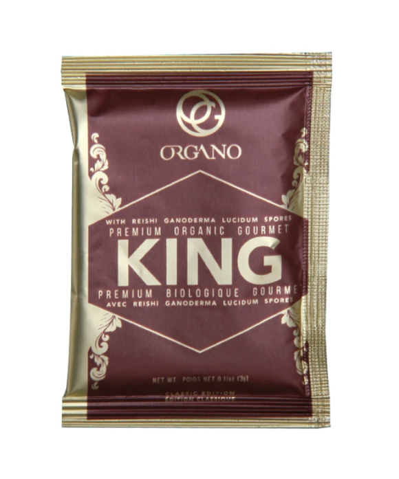 Organo King of Coffee Medium Dark Roasted with Nutty Flavor www